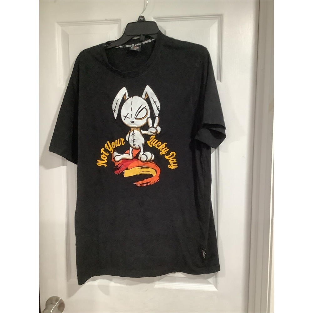 Switch Remarkable Tee Mens SIZE 3XL Black NOT YOUR LUCK DAY SHIRT